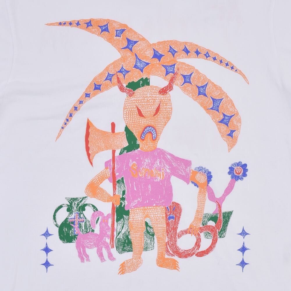 KIDILL】 A LITTLE TRAUMA T-SHIRT BIOWASHED | AYIN