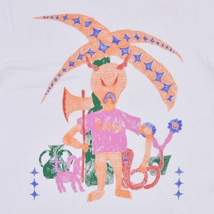 【KIDILL】 A LITTLE TRAUMA T-SHIRT BIOWASHED