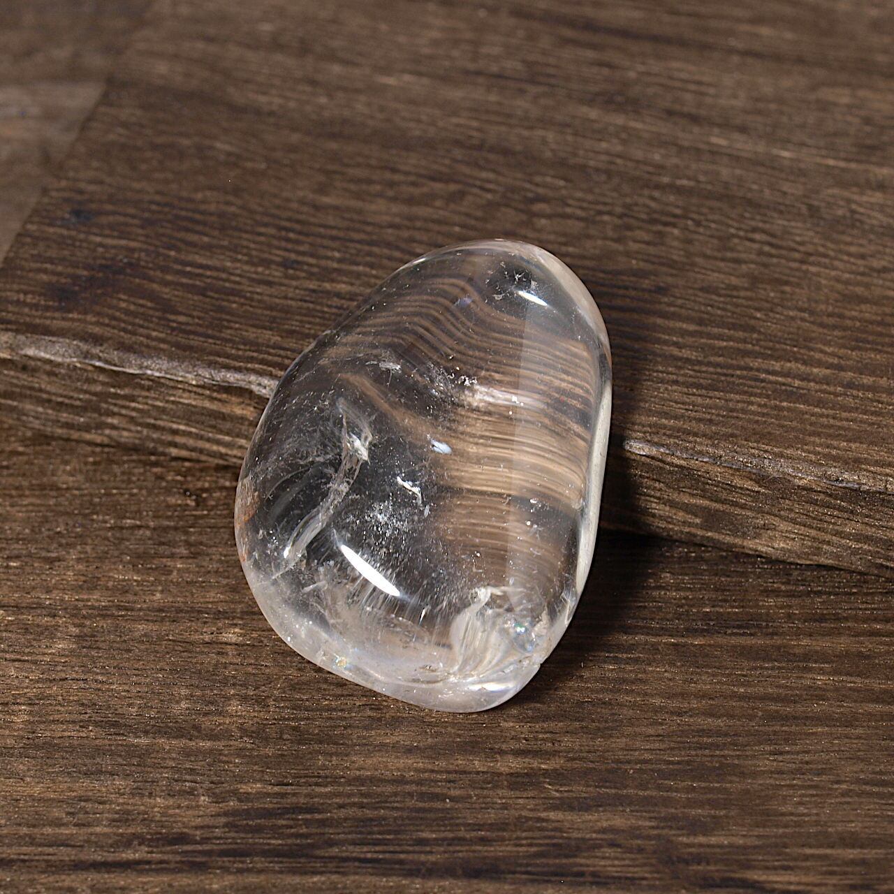 【一点物】水晶の握り石No.2