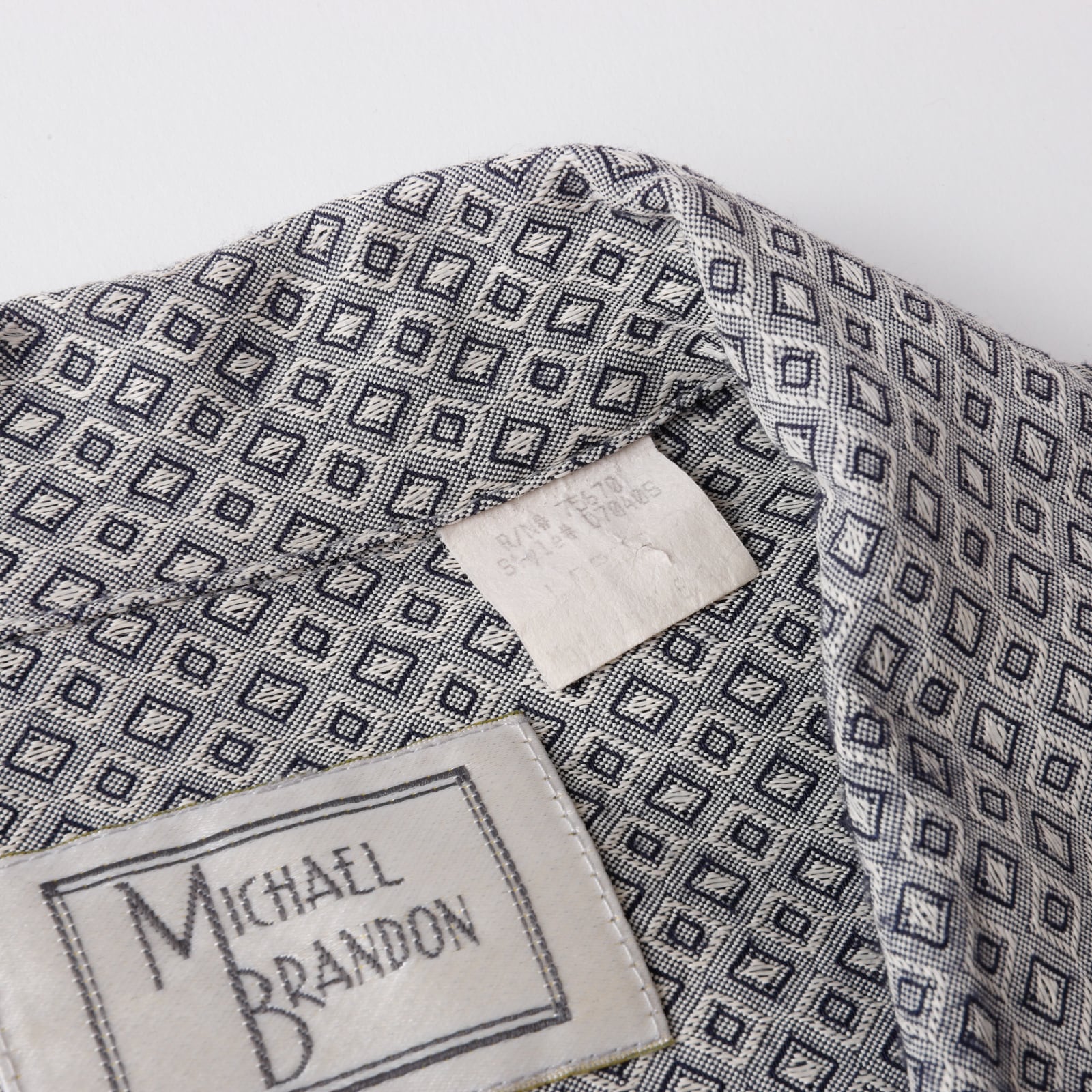 極美品】80s special Vintage open collar shirt big size made in USA