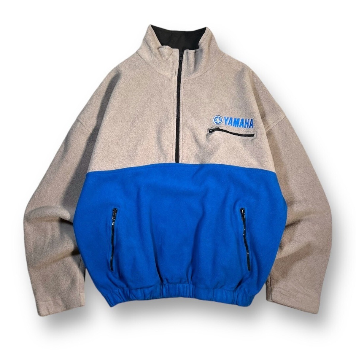 “YAMAHA” Half Zip One Point Fleece RENGA CLOTHING STORE