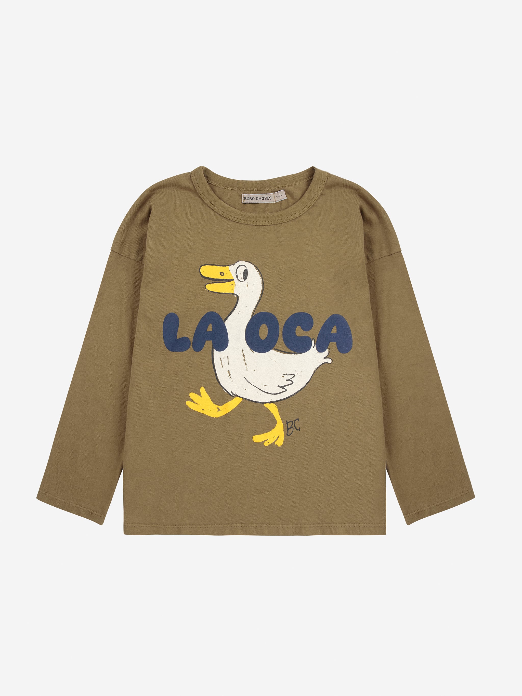 〈 BOBO CHOSES 25AW 〉La Oca T-shirt ”ロンTee” / KIDS