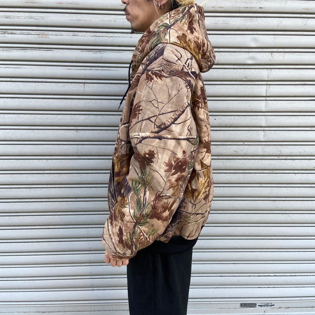00s carhartt カーハート　アクティブジャケット　リアルツリー　L