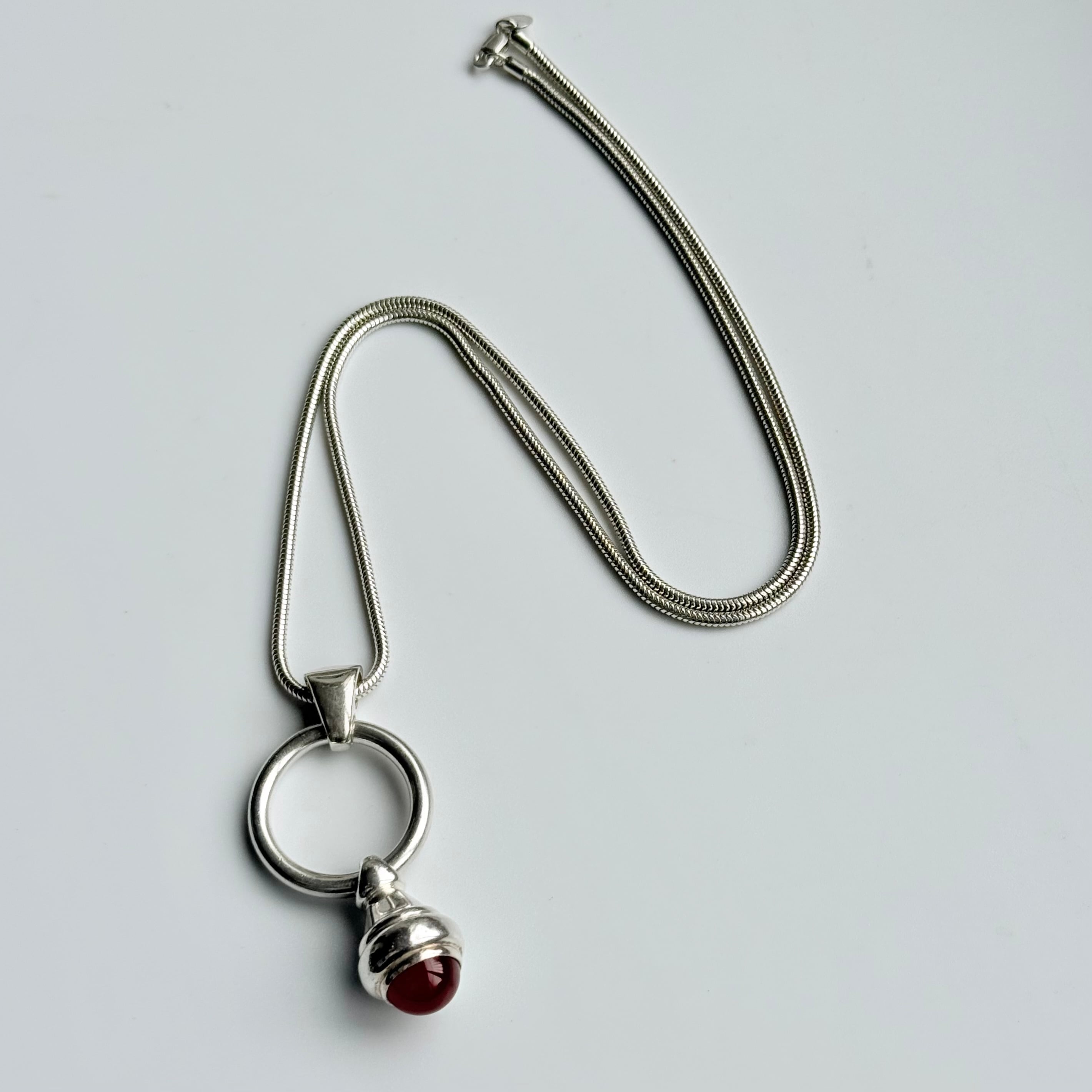 vintage tiffany&co.ヴィンテージティファニー 90s cabochon pendant necklace