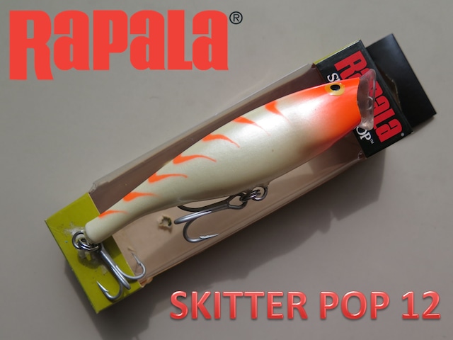 ラパラ　スキッターポップ12　Rapala Skitter Pop 12  Perl Orange F-L54-02