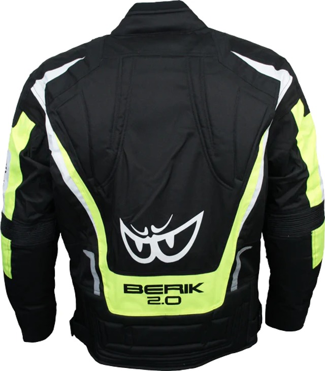 NJ-212204-BK YELLOW BERIK NYLONJACKET