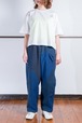 点字ブロックチェックのTシャツ
