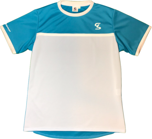 GS Logo Game Shirt  (ALL JAPAN MADE PRODUCTS) / Azzurri（Blue Gradation)