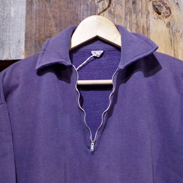 1950-60s PENNEY'S Half Zip Sweat Shirt / ペニーズ ヴィンテージ スウェット ナス紺 | 古着屋 仙台  biscco【古着 & Vintage 通販】 powered by BASE