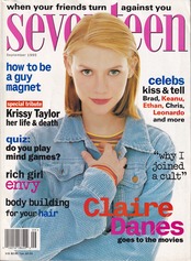 Seventeen September. 1995 "Claire Danes"