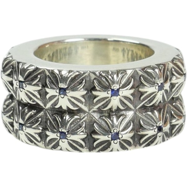 Size【13号】 CHROME HEARTS クロム・ハーツ PETE PUNK DBL RING BLUE