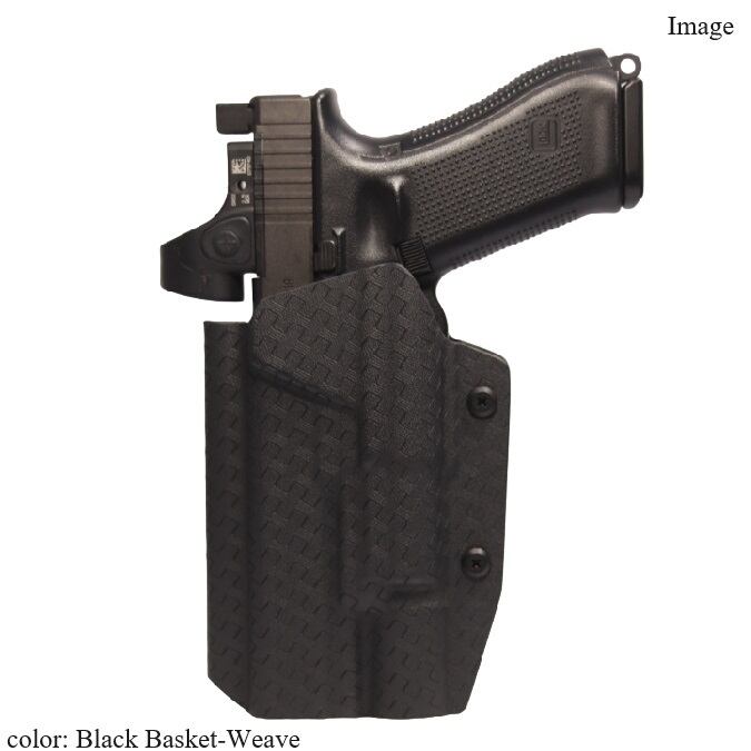 六七五 Glock 17 19 X300U ライト 専用 カイデックスホルスター Black