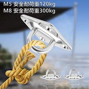 リッセイ パッドアイ ステンレス アイプレート 金具 m5 m8 強力 コンクリート 壁 フック タープ シェード 戸棚 取り付け用 固定金具 5個 10個