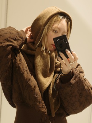 【25AW】FETICO フェティコ / Cashmere Mix Balaclava / バラクラバ