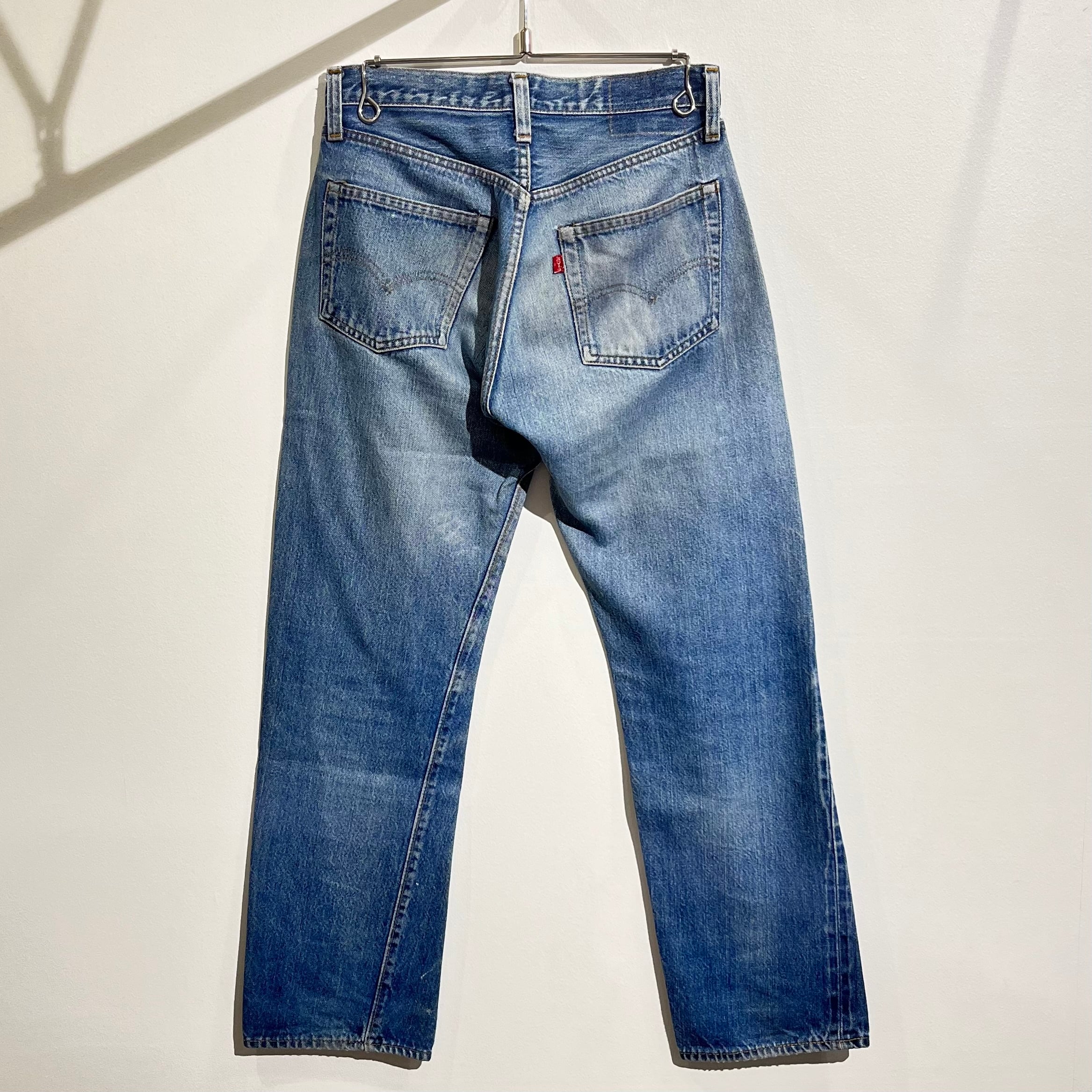 70s Levis 501 66 Chain Denim Jeans W29L28 70年代 リーバイス 66後期