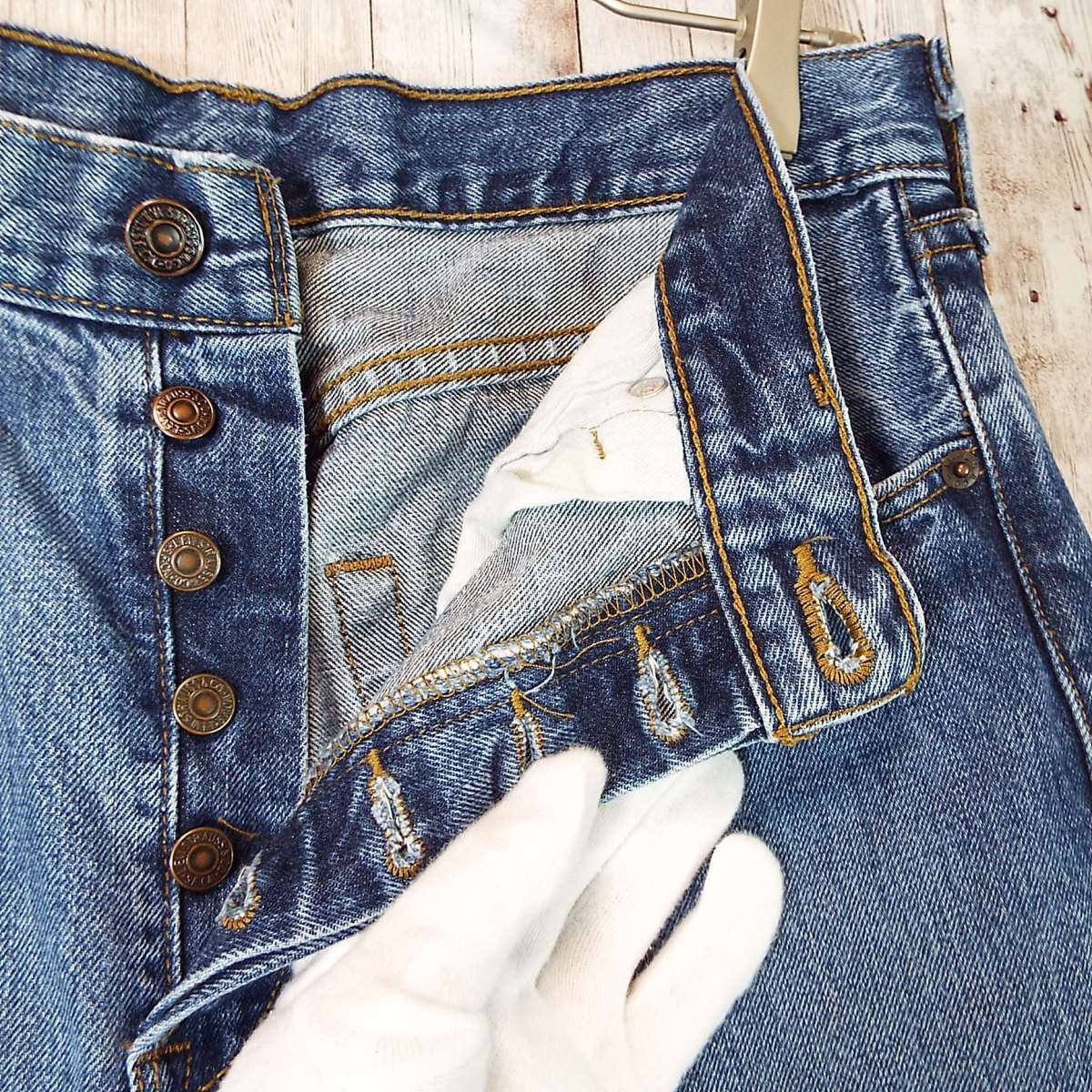 ウェスト86cm（W33）】Levi's リーバイス 501 ボタンフライ デニム