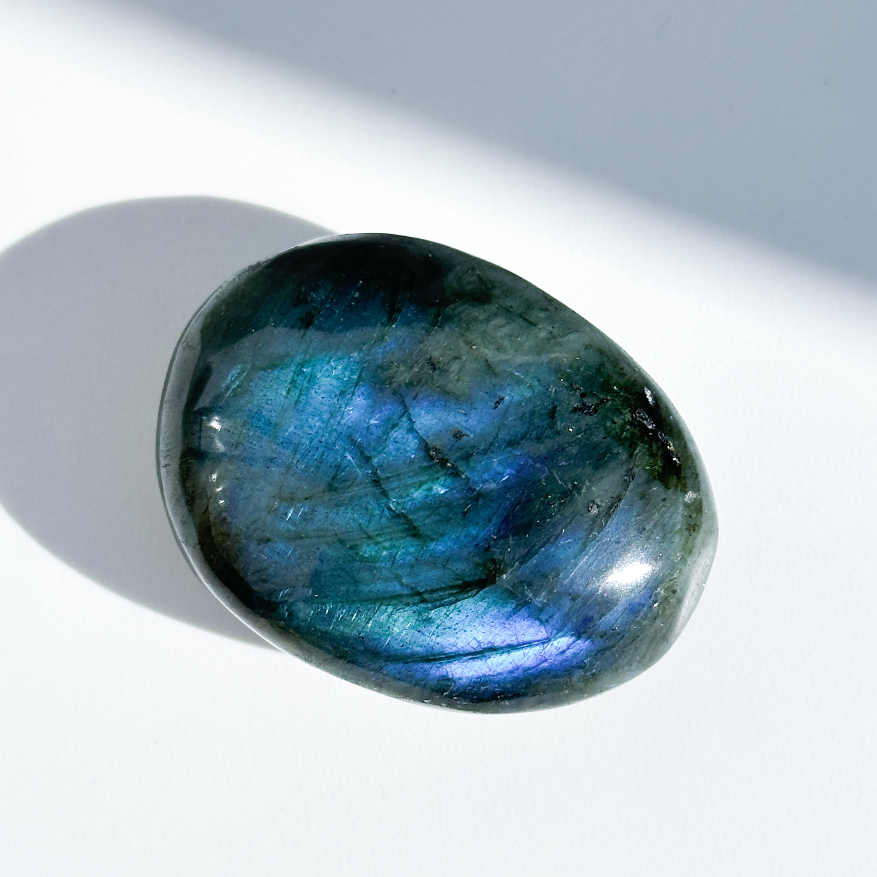 ラブラドライト パームストーン 04◇ Labradorite ◇天然石・鉱物・パワーストーン