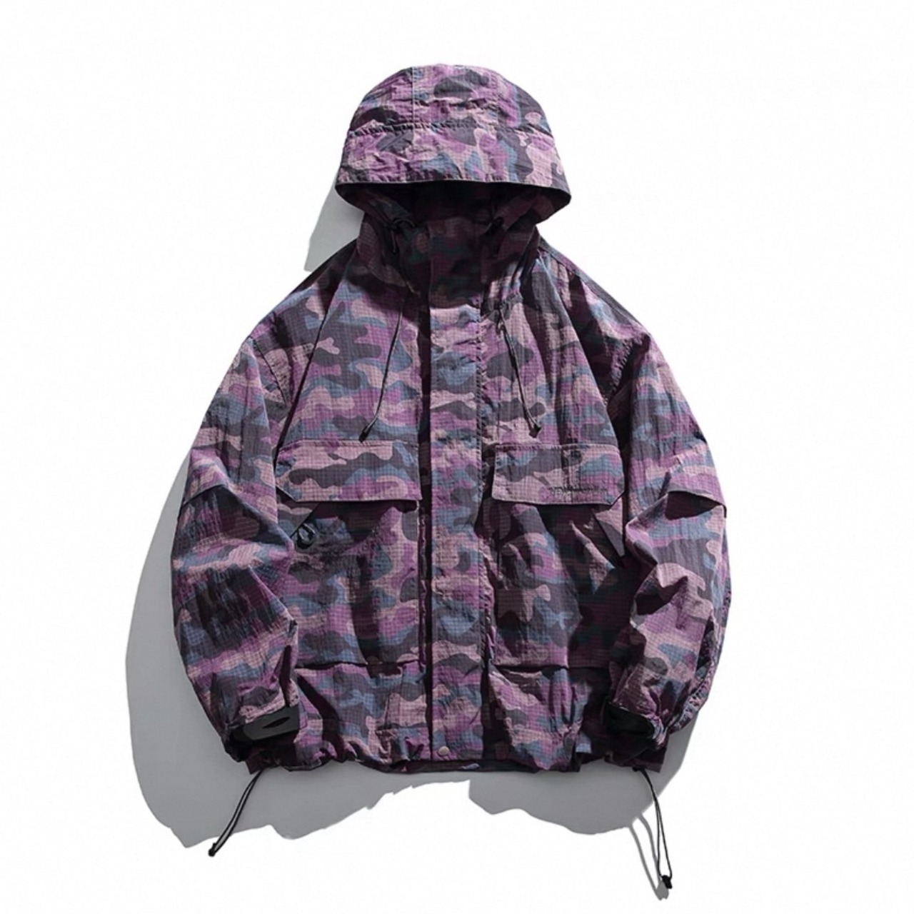 Camouflage hooded jacket  0507 - 5