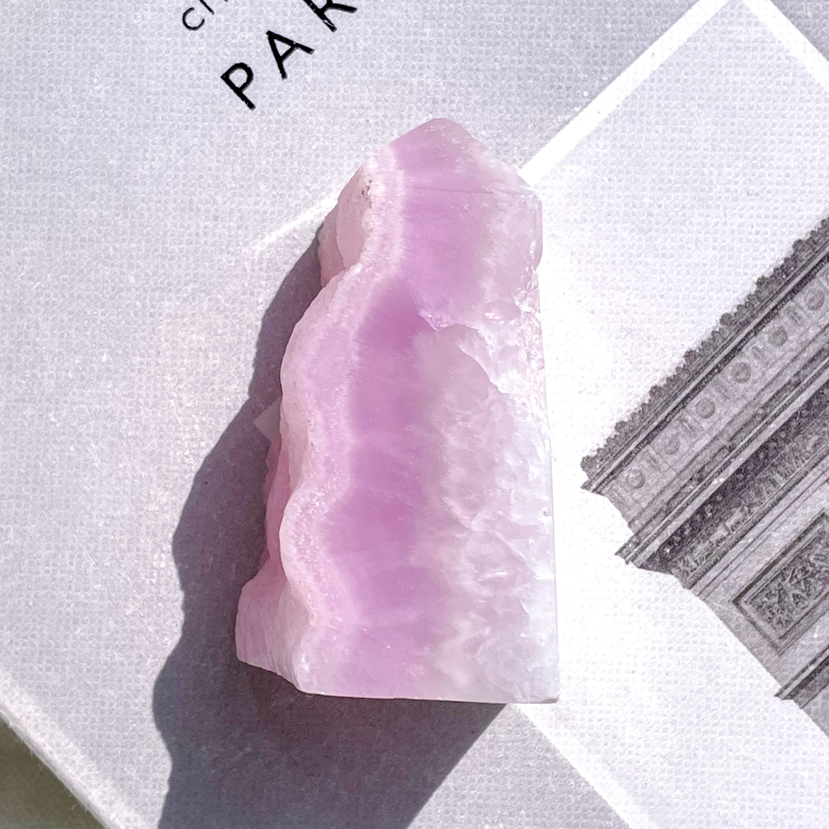 Pink Aragonite Tower 3 ✧ ピンクアラゴナイト | FLUXY - 天然石と