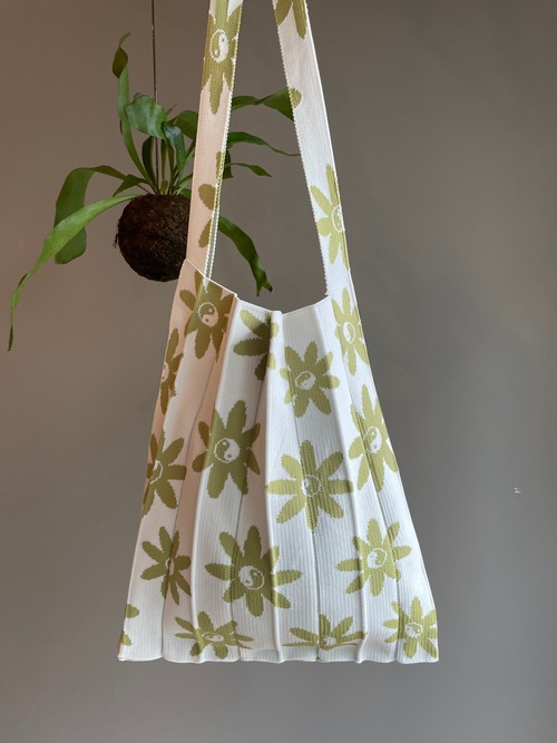 Knitty / Flower / Green (0825)