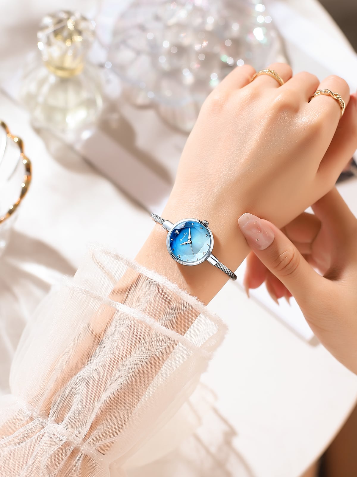 AromaFlat Z1688S Glacier 腕時計 レディース | AromaFlat watch shop