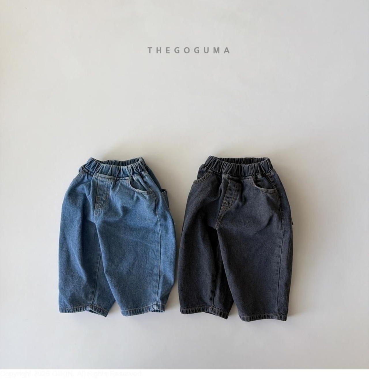 ザゴグマ / THE GOGUMA / バレル裏起毛デニムパンツ / 韓国子供服 / キッズ / 26winter〖取寄〗*XS~XL*