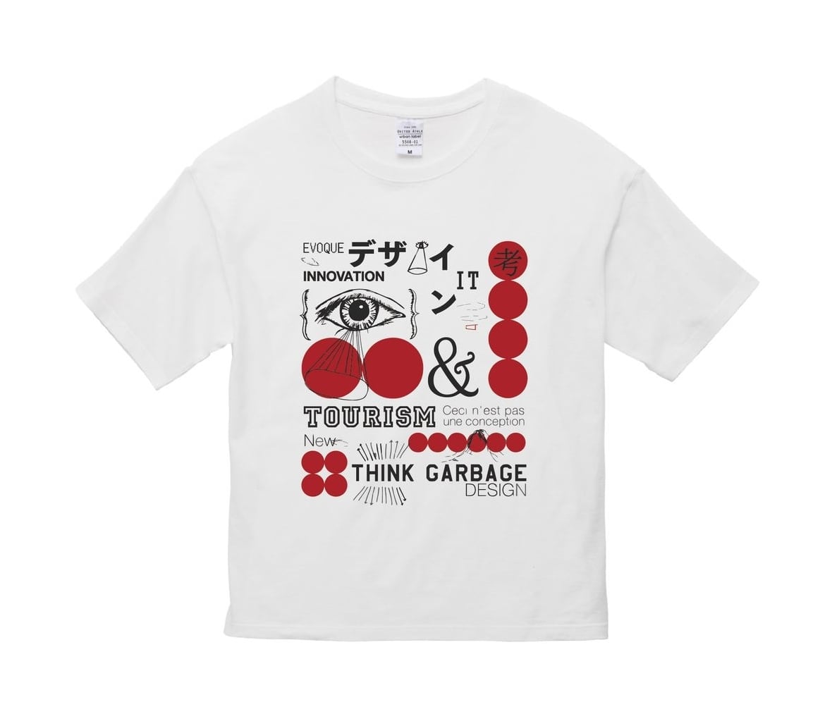 初回生産限定】考える◎◎Tシャツ - れもんらいふ千原徹也 Design ver