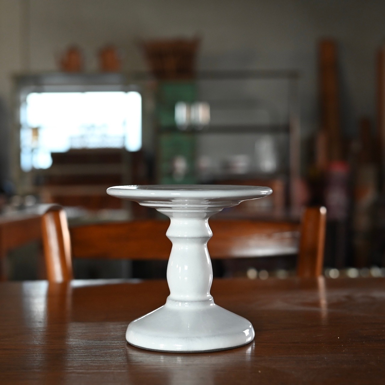 rpm /  高杯(たかつき)  平なり〈陶器・食器・お皿・コンポート・ケーキスタンド・ディスプレイ〉