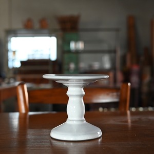 rpm /  高杯(たかつき)  平なり〈陶器・食器・お皿・コンポート・ケーキスタンド・ディスプレイ〉