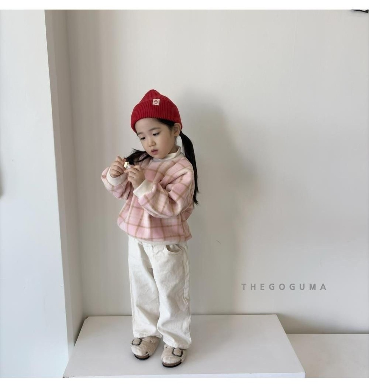 ザゴグマ / THE GOGUMA / 裏起毛トクトクデニムパンツ / 韓国子供服 / キッズ / 26winter〖取寄〗*XS~XL*
