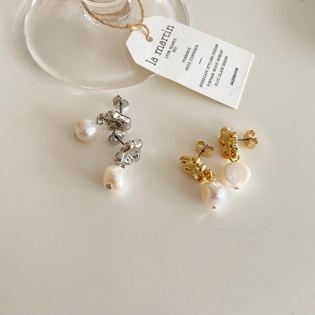 sway pearl pierce【 2color 】