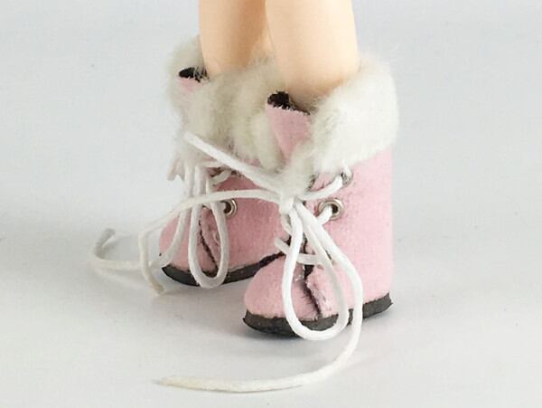 ドール靴 1/6 オビツ11 ロングブーツ SBB020PNK MW - 画像5