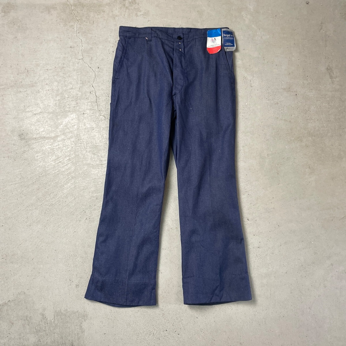 DEAD STOCK NOS 80年代 フランス製 TERGAL フレンチワークデニムパンツ 