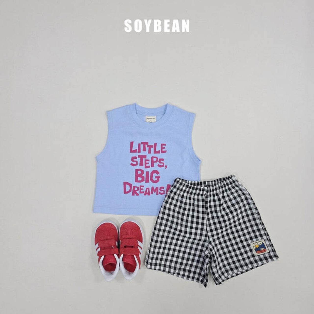 【取寄/韓国直送】SOYBEAN 26/SM リトルステップ上下セット｜夏服｜韓国子供服