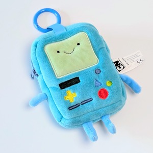 【 Adventure Time ( アドベンチャータイム ) 】 BMO ( ビーモ ) / カラビナポーチキーホルダー / 小物入れ / コインケース / プラッシュキーホルダー 〚アメリカン雑貨 アメトイ〛