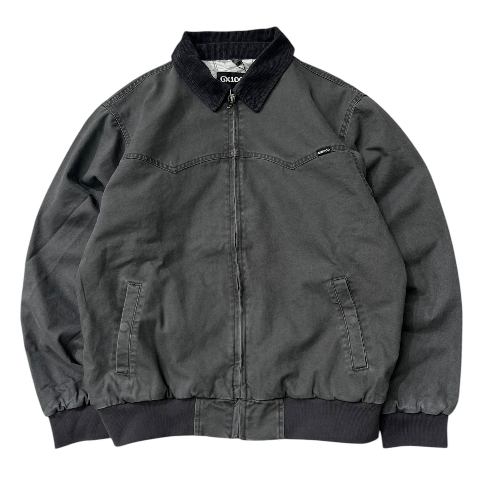 GX1000 アウター　ジャケット GX1000 SPRAYED WORK JACKET / DENIM (ジーエックスセン フード