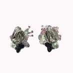 Stardust Earrings (スターダストイヤリング）EMU-019ER-25 モノトーンフラワー