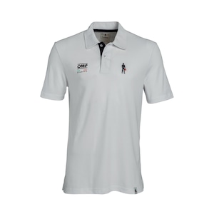 RS/PL/0003B/020 OMP & Racing Spirit ICON POLO White