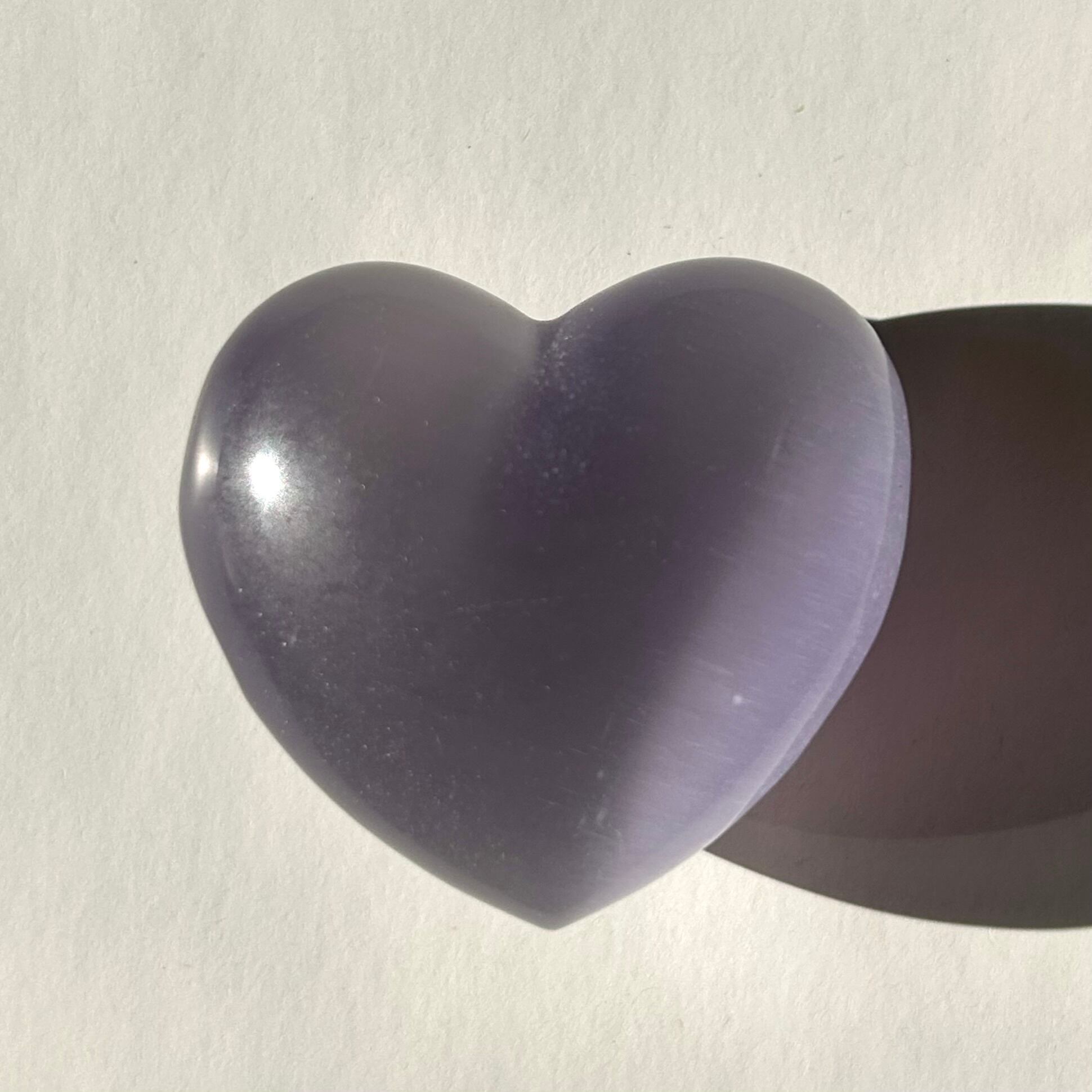 グリーン桜瑪瑙 ハート 彫刻 天然石 | BLUE MOON STONE
