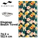 SLOWTIDE スロータイド ビーチタオル 大判タオル バスタオル コットンタオル 総柄 花柄 サーフ 海 プール キャンプ アウトドア KINGMAN BEACH TOWEL 30×60インチ STRP063 日本代理店正規品