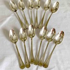 スプーン　シルバープレート　デザートスプーン フランスカトラリー　 12TWbs45