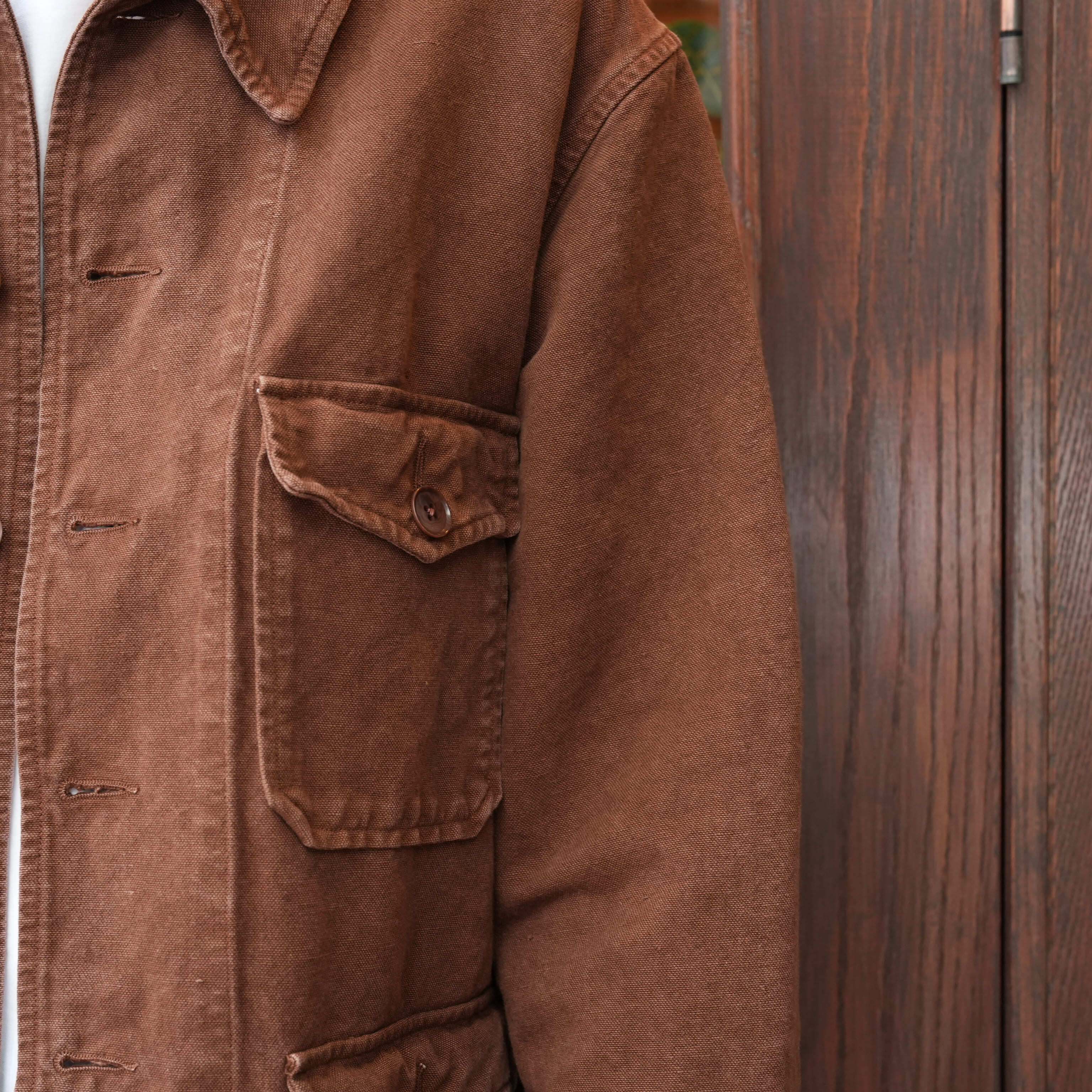 KAPTAN SUNSHINE ダークブラウン カバーオール　26ss KAPTAIN SUNSHINE(キャプテンサンシャイン) 26SS 