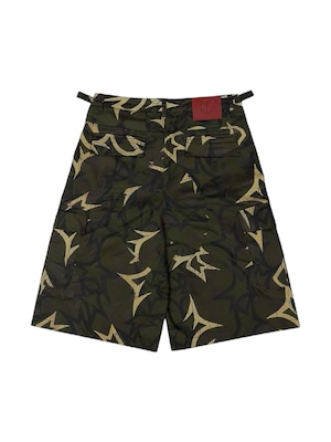 【TecNineGroup】THORN STAR CROPPED PANTS