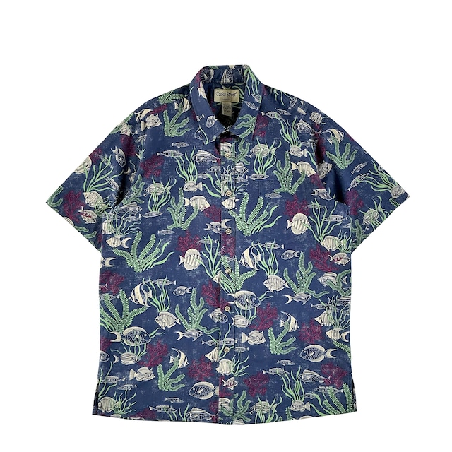 USED Aloha shirt / Cooke street  / size M