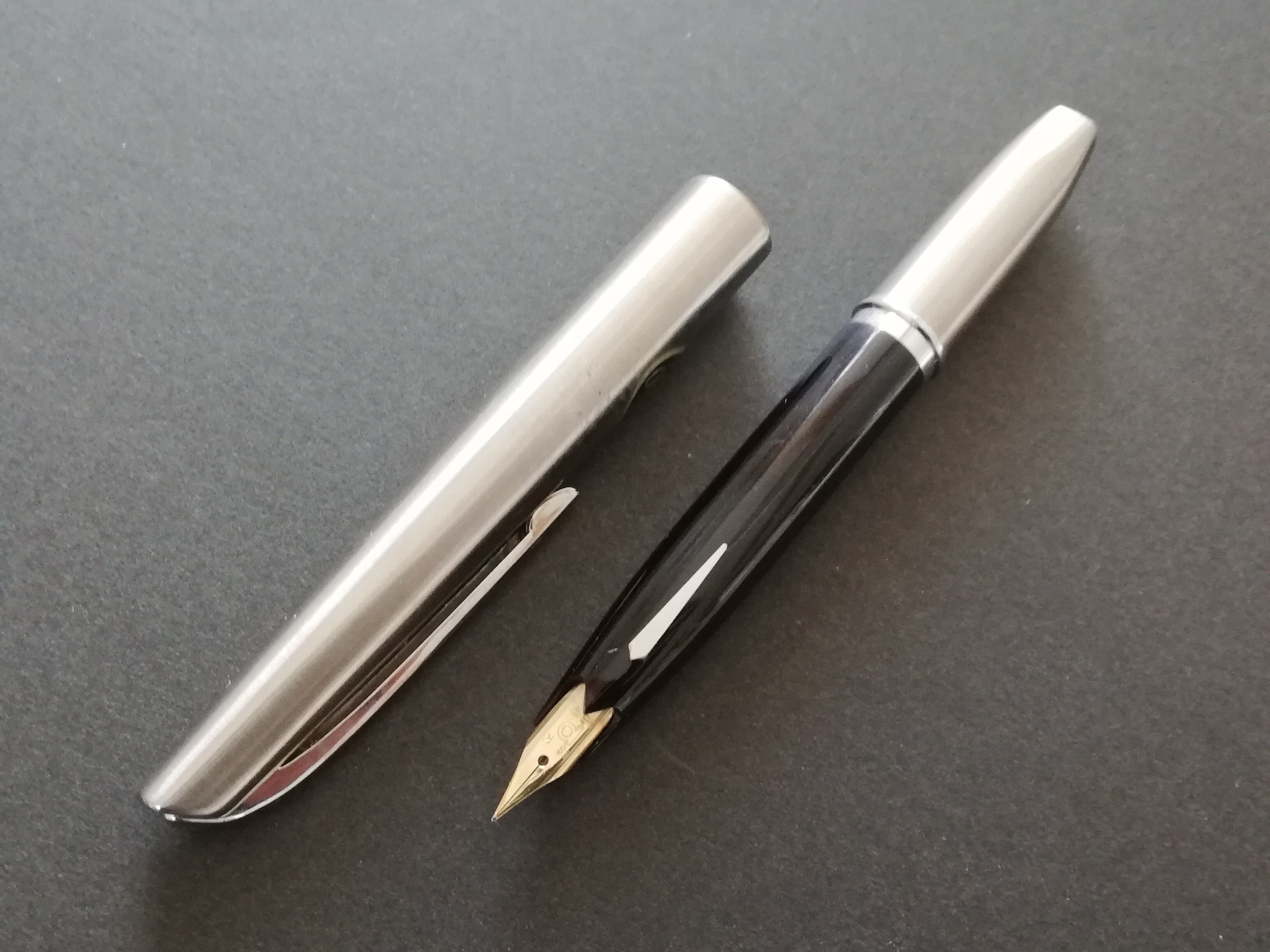 70s プラチナ ポケット ステンレス PLATINUM （細字） 18K 01960