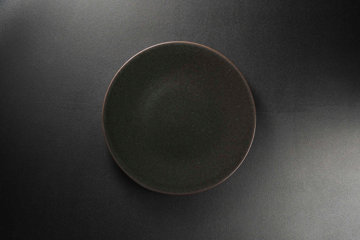 MORIYAMA ソリッドブラウン フラットプレート φ28.0cm | おしゃれな 