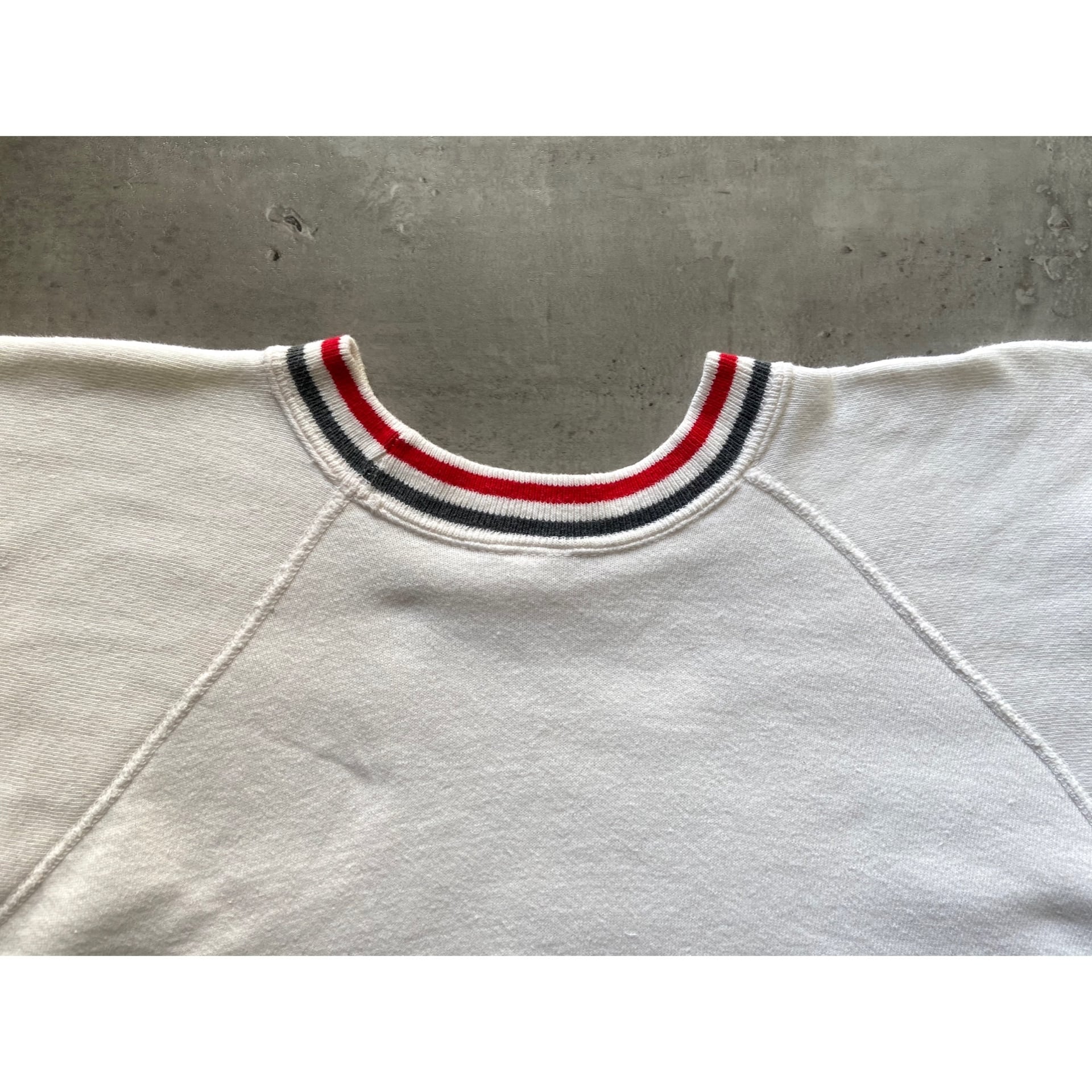 60s “Penneys TOWNCRAFT” vintage s/s trim sweat shirt