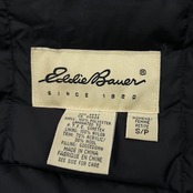 90s 00s Eddie Bauer エディーバウアー GORE-TEX ゴアテックス ダウン ジャケット S /ブラック/オールド/ビンテージ/レディース