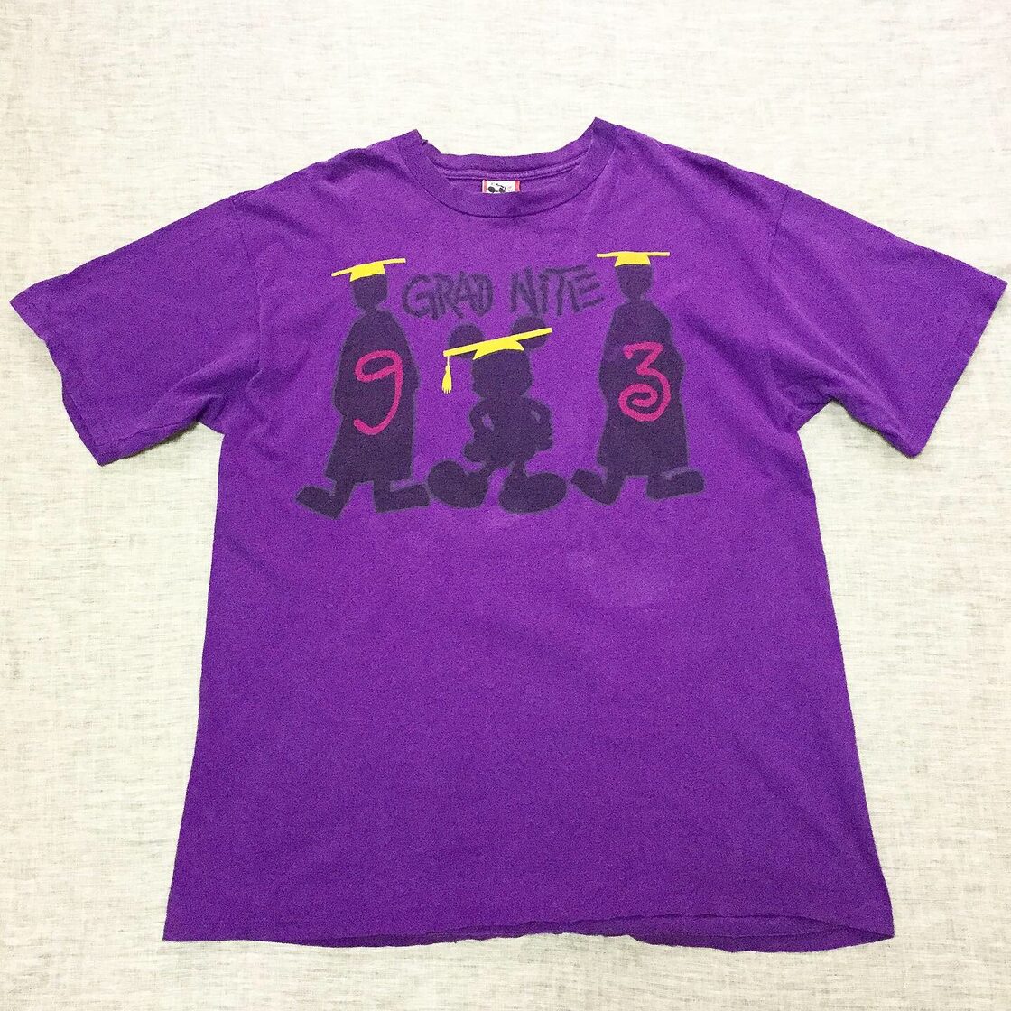 90s Micky Mouse Tshirt Stussy motif | Pay ID