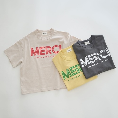 【1週間以内に発送】FOV MERCI Tシャツ604423